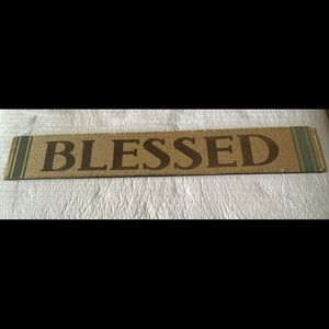 7.5x48 Blessed sign from Kirkland’s